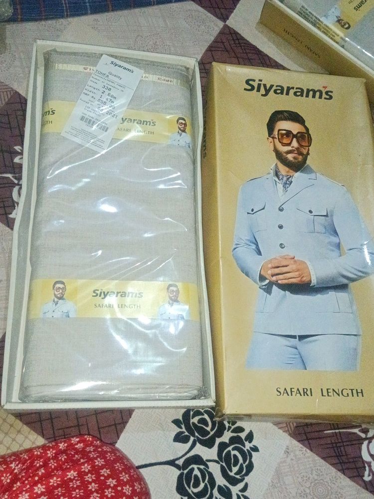 Siyaram Safari Fabric🩵🩵