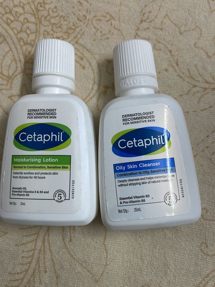 Cetaphil Oil Cleanser And Moisturiser