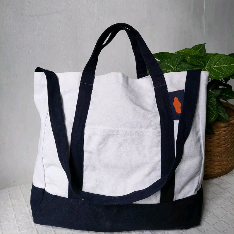 Canvas Shopper Bag