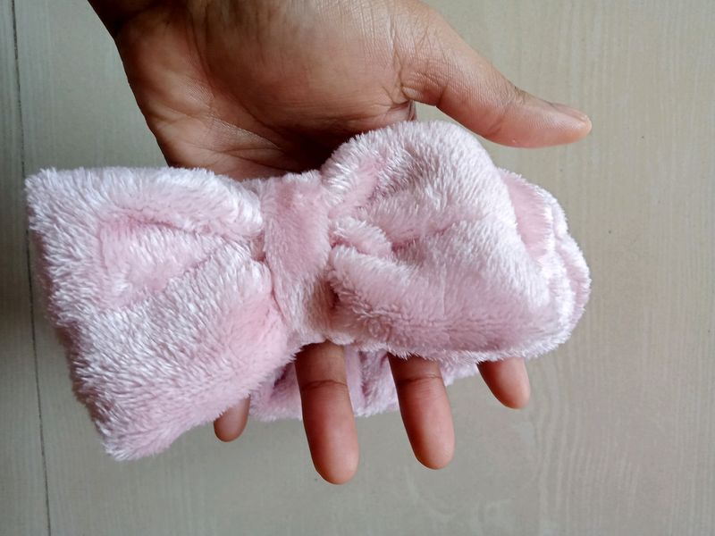 Baby Pink Skincare Headband