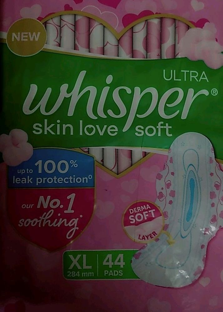 Whisper XL Period Pads