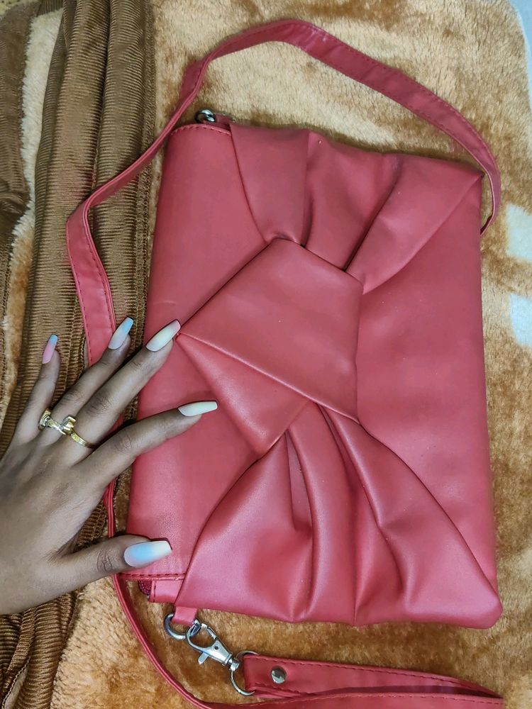 Red Sling Bag