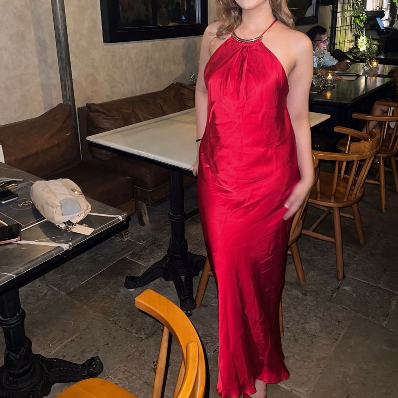 ZARA RED MAXI DRESS