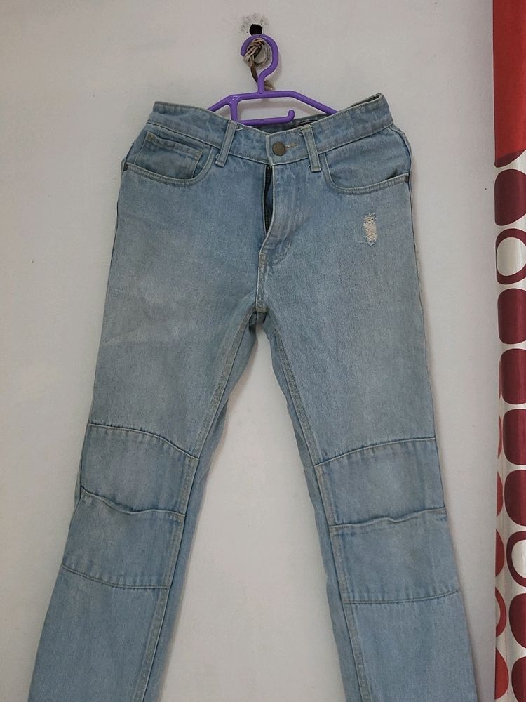 Baggy Jeans (Sky Blue Colour )