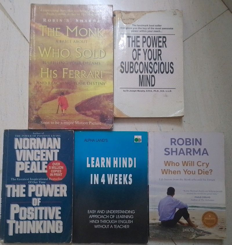 5 Self Help Books