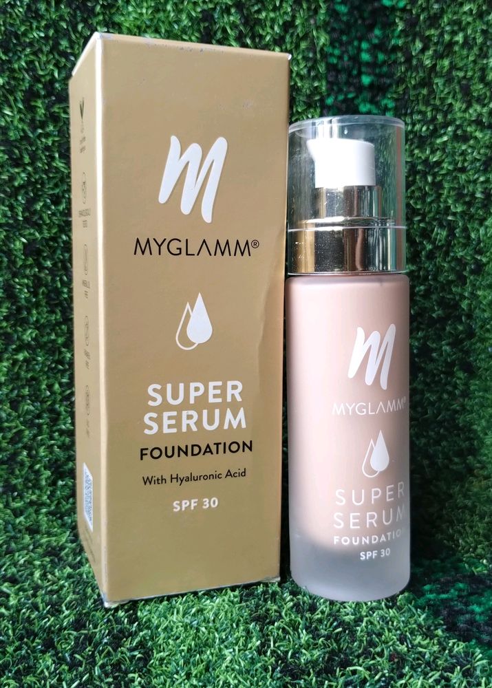 🆕MyGlamm Super Serum Foundation - 101C Rosette