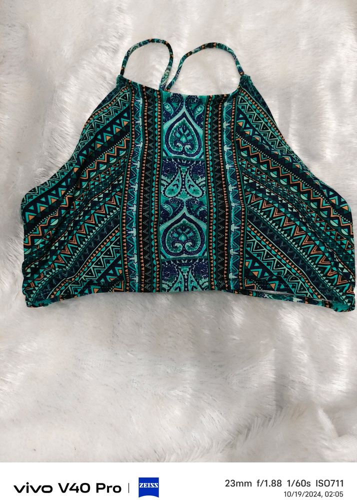 "Beach Vibe Bralette For Effortless Coastal Style