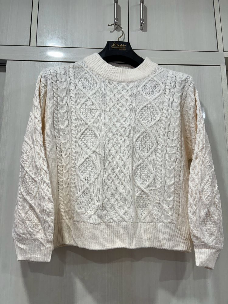 New Cream Sweater