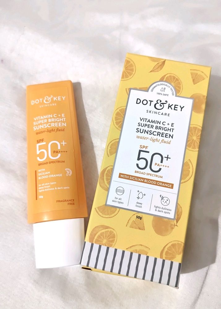 Vitamin c+e super bright sunscreen