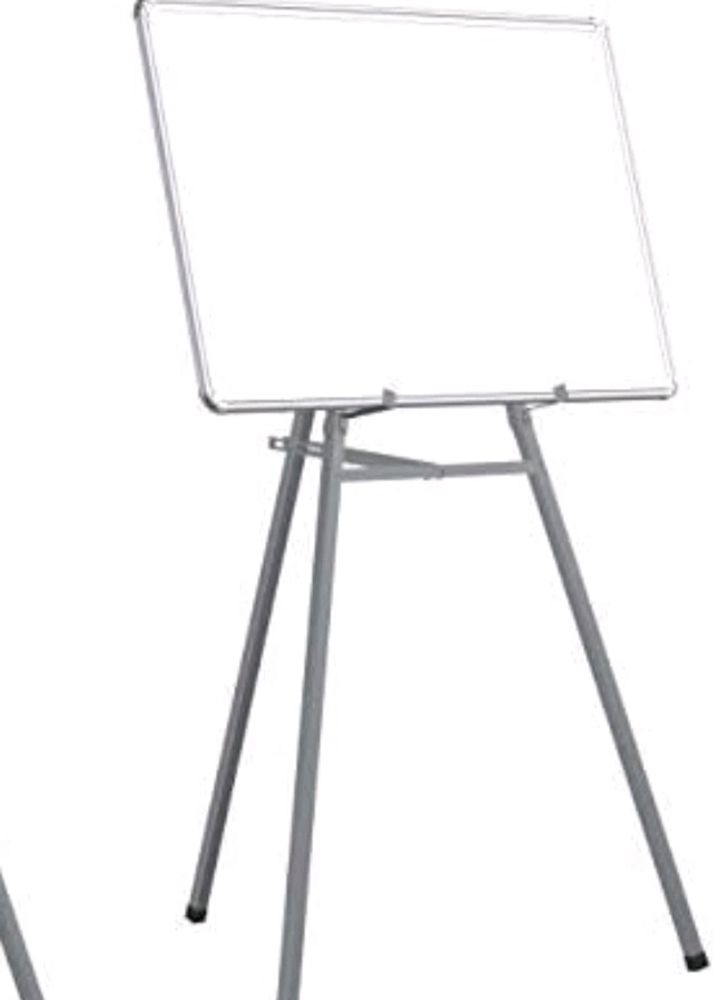 6 Feet. 3 Leg Metal Stand with White & Black Board