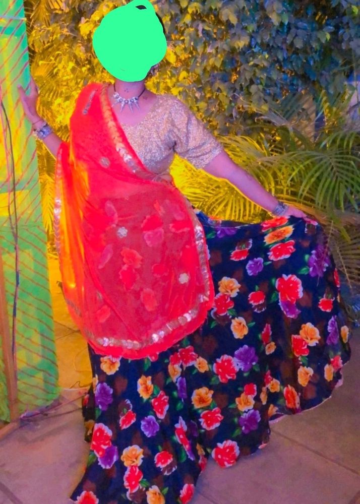 Beautiful Lehenga With Blouse And Dupatta