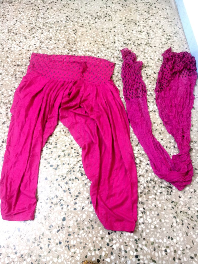 Pattiala Salwar With Pant For Donation