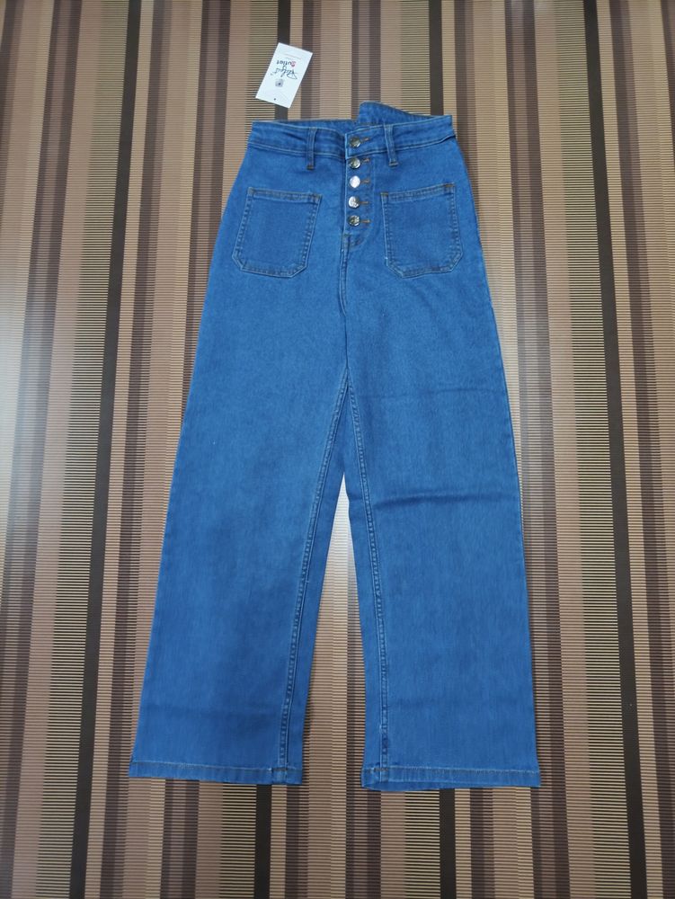 W-45 Size-30 Straight Women Denim Jeans