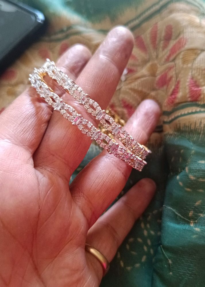 American Diamond Bangles