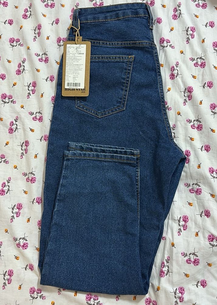 Mom Fit High Star Jeans