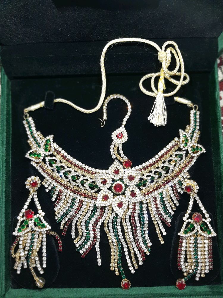 Multi Colour Jewellery Set