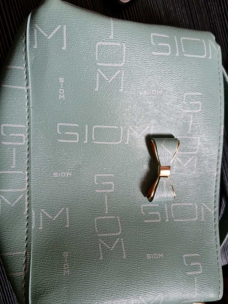 Sea Green Sling Bag