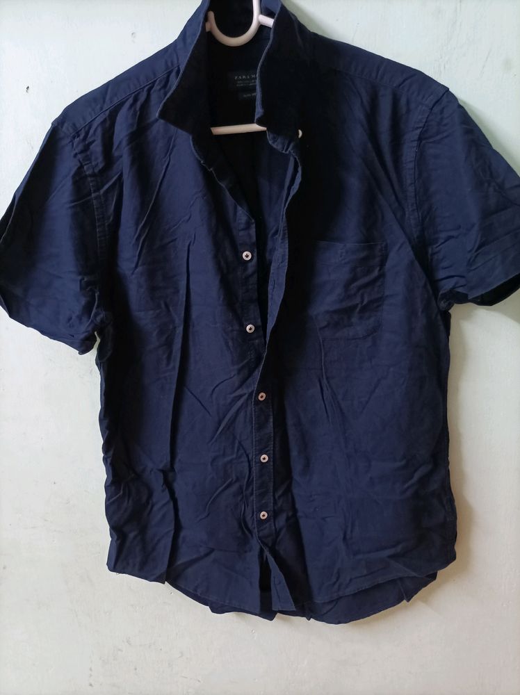 Navy Blue Shirt