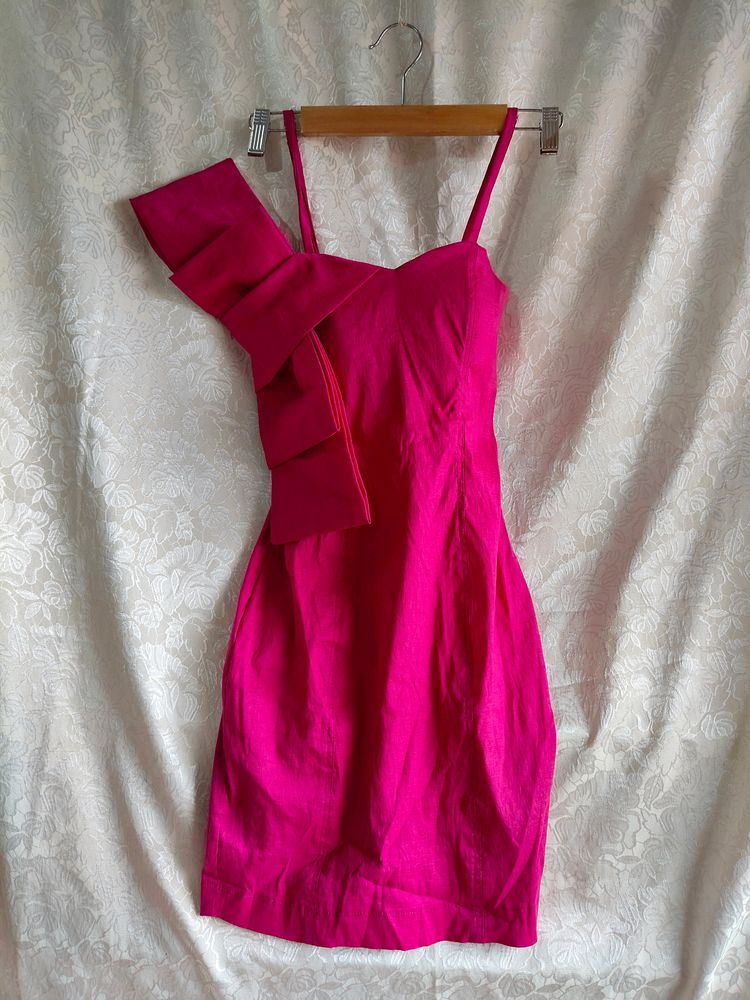 Hot Pink Designer Dress