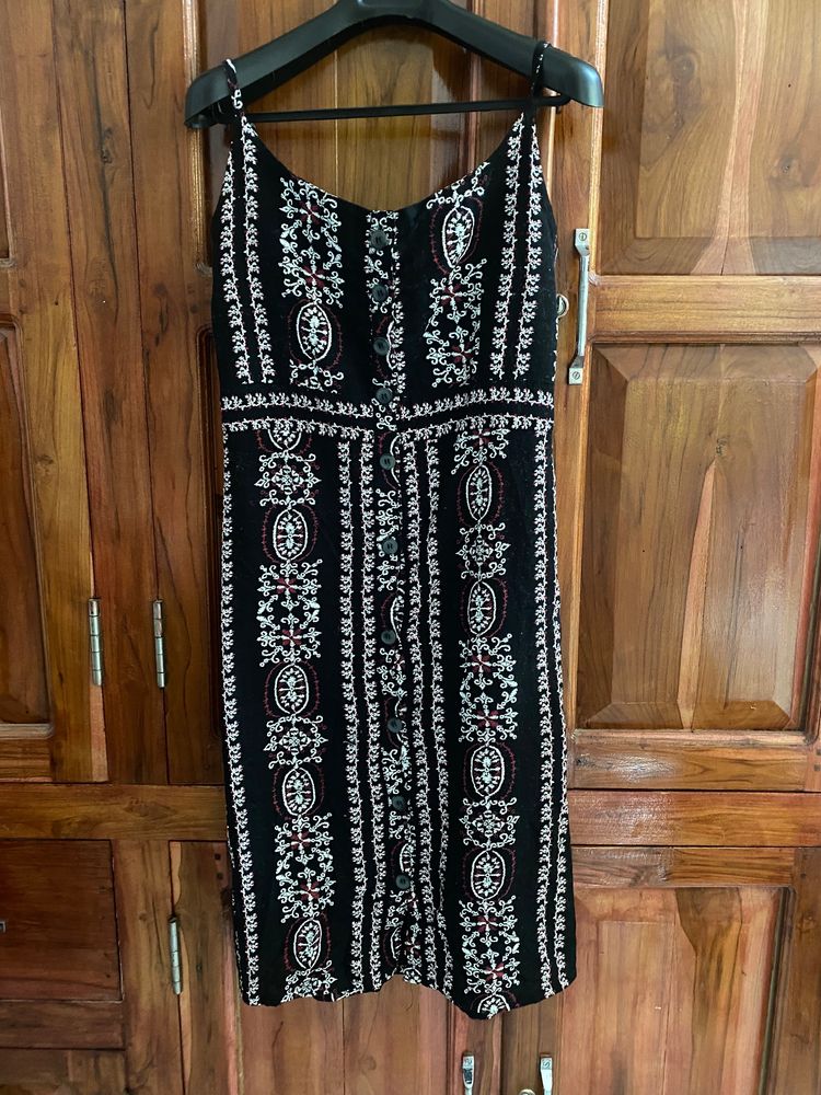 Black MIDI Dress