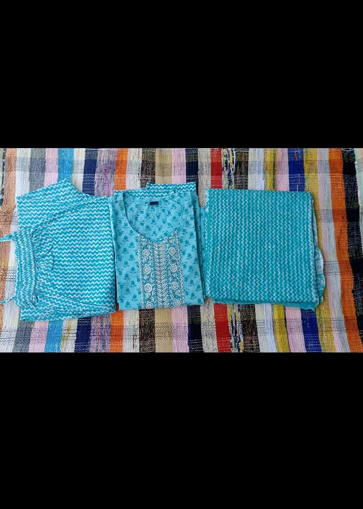 3 piece Kurta Set 💙