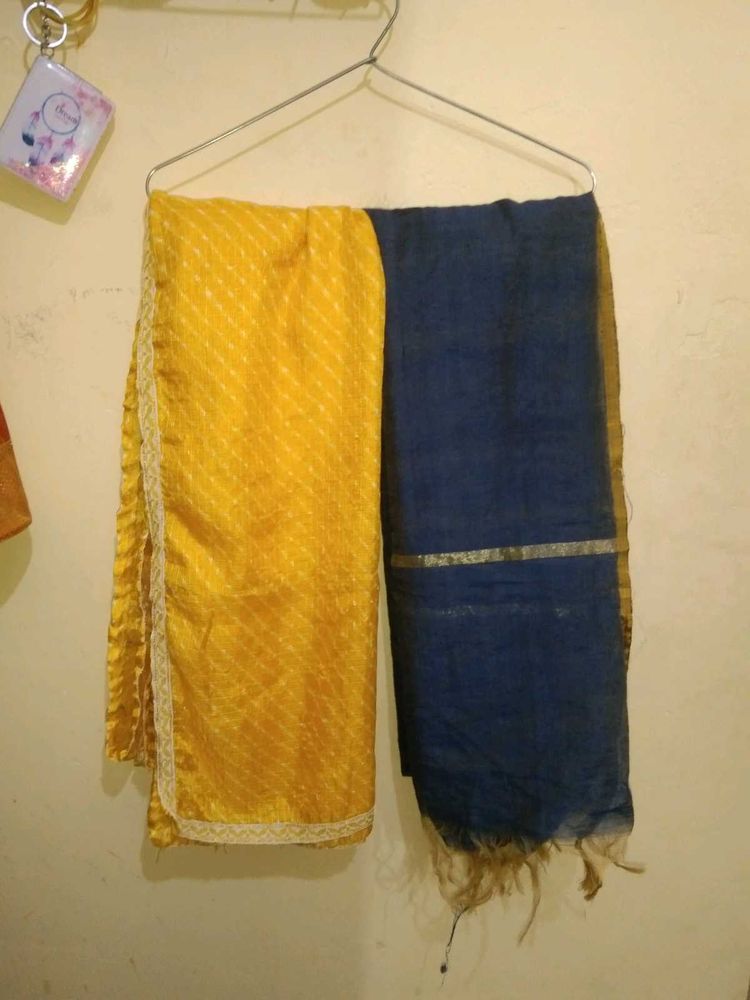 Set Of 2 Cotton Dupattas