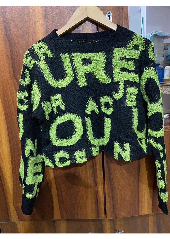 Y2k Cropped Sweater