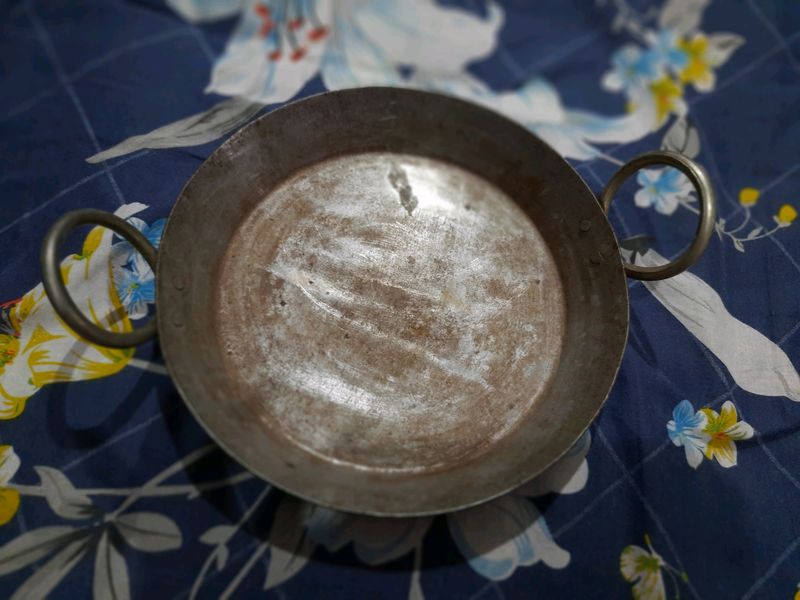 Unused Iron Kadhai