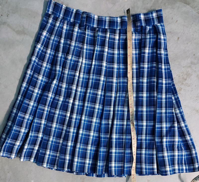 Plaid Skirt