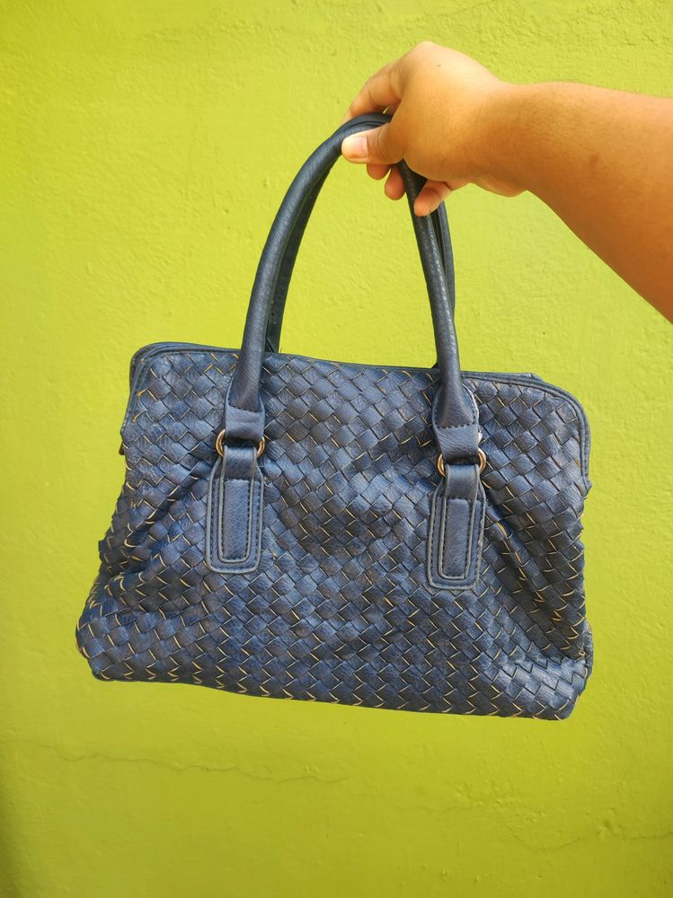 Blue Women Handbag