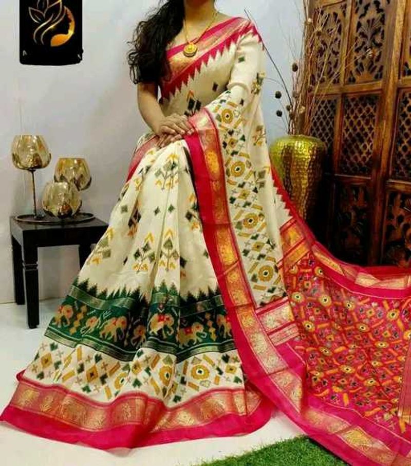 PAPER SILK SAREE