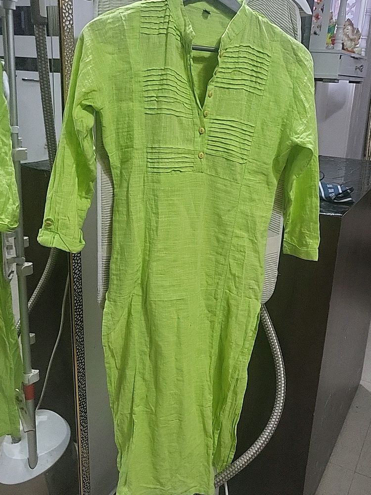 Green Kurta