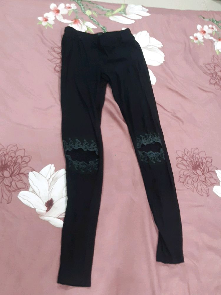 Mesh Cutout Leggings