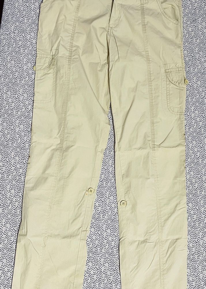 Biege Coloured Cargo Pant