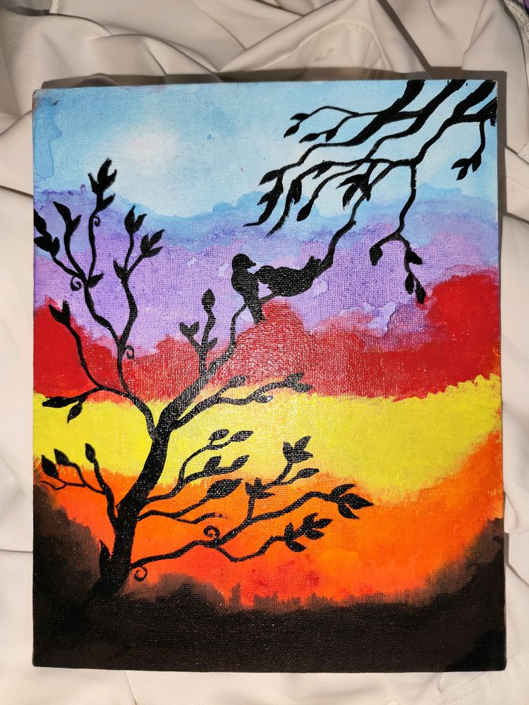 Love birds Painting