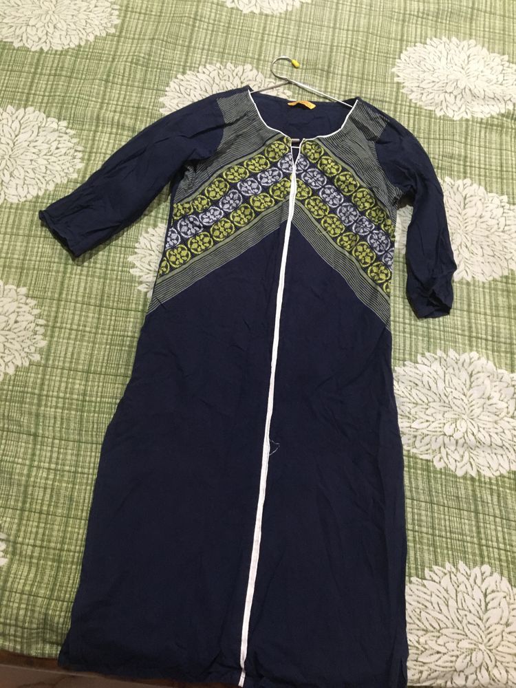 Navy Blue Aurelia Kurta