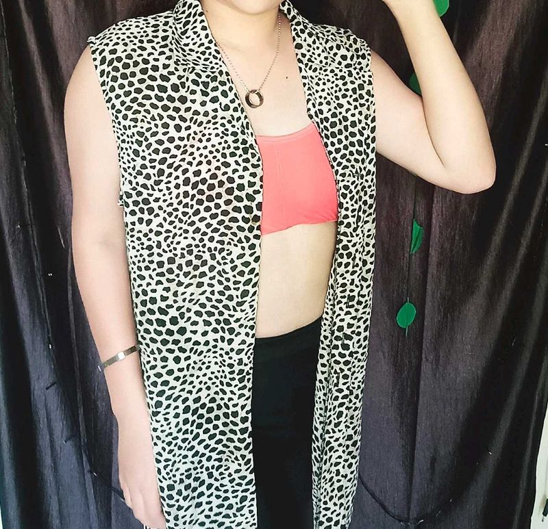 Leopard Print Shrug