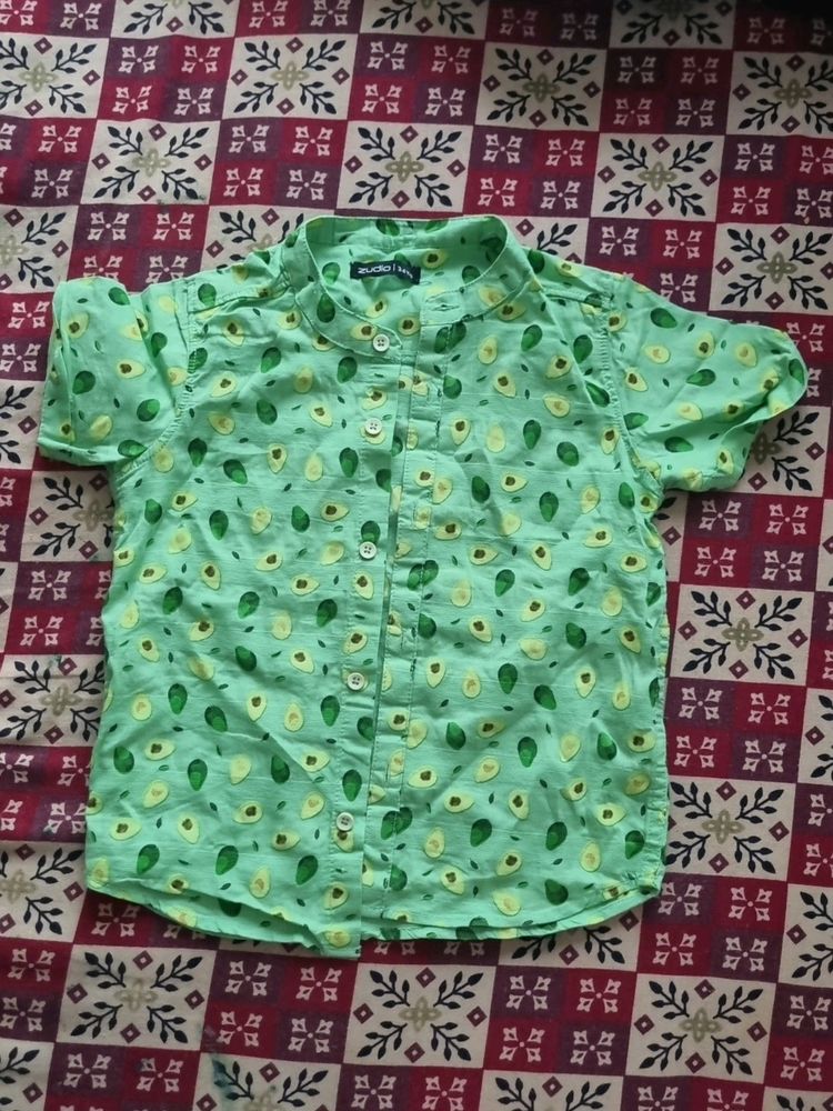 Zudio Brand Avocado Shirt