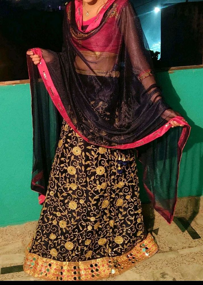 Full Gher Lehnga Choli