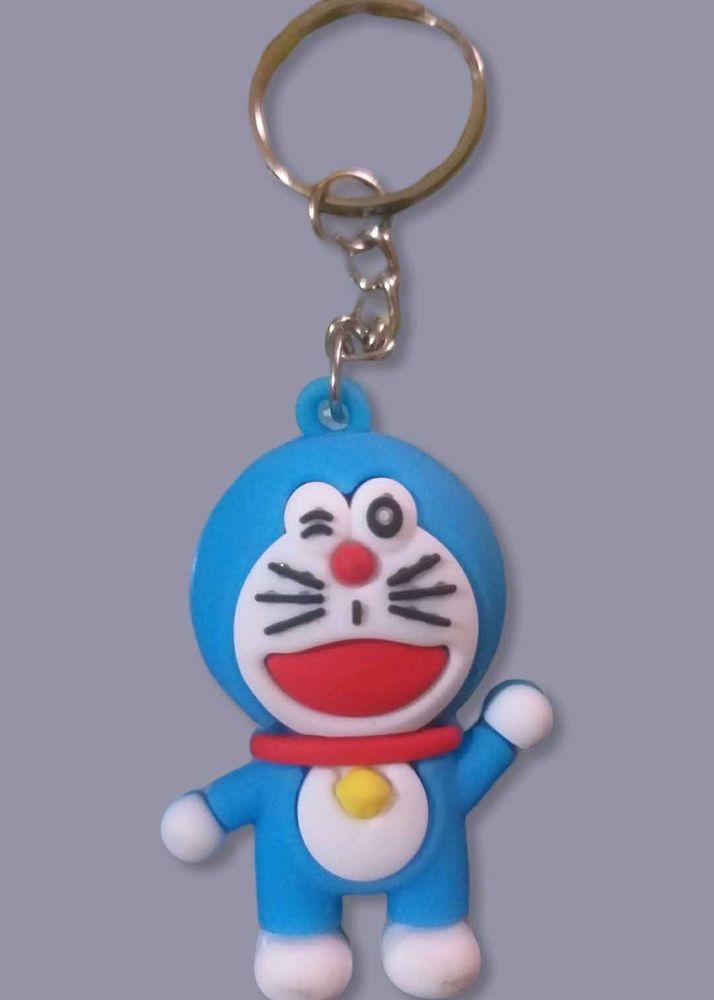 Kawai Note Book and Doreamon Keychain