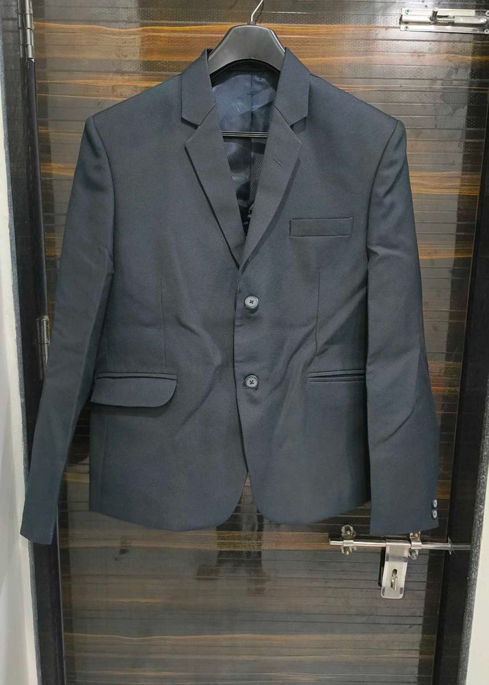 Greyish Blue Blazer