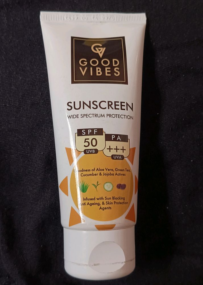 Good Vibes Sunscreen with SPF 50