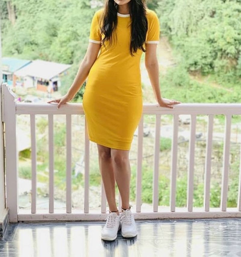 Cute Mustard Dress💛