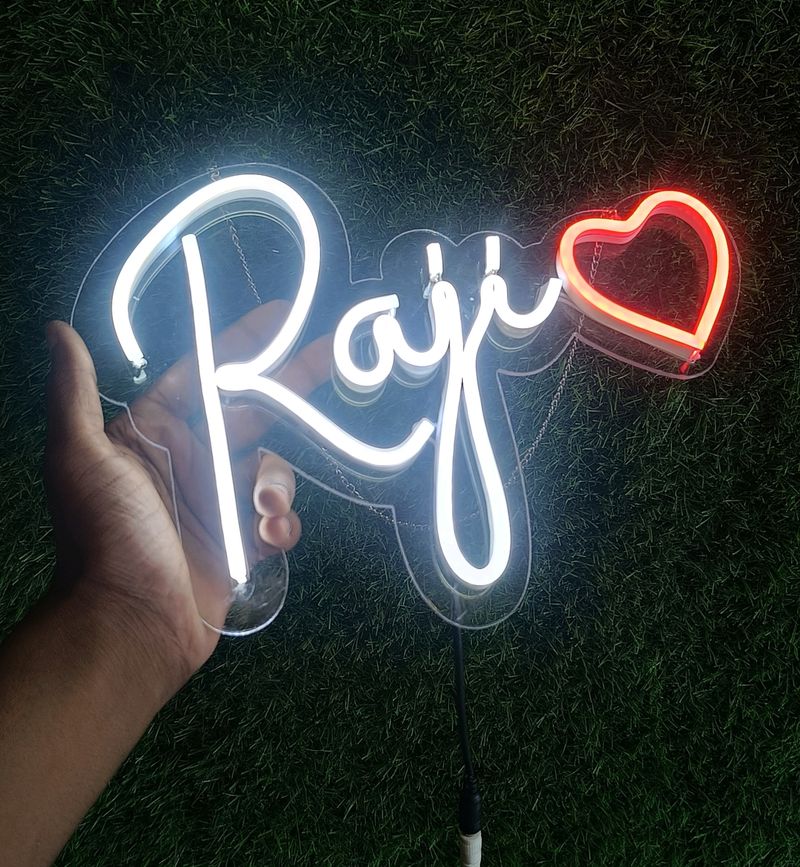 neon light customized name