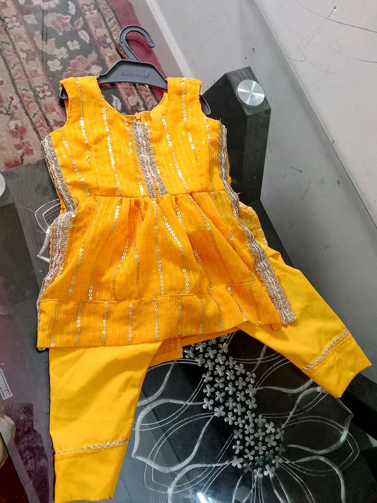 Yellow Baby Dress