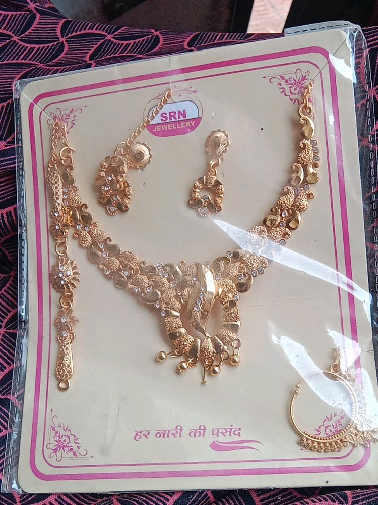 New Necklace Goldan set