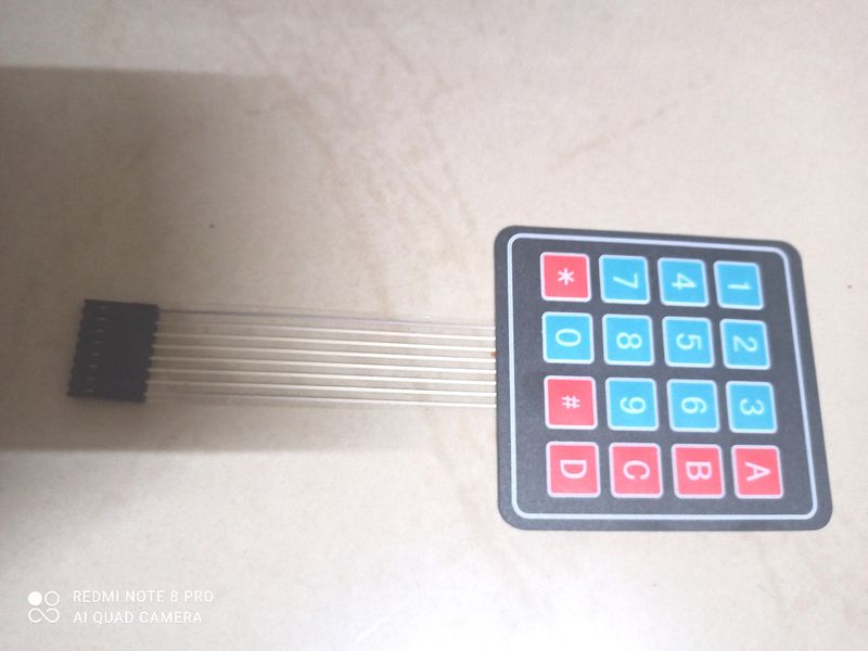 4x4 Universal 16 Key Matrix Membrane Keypad For Ar