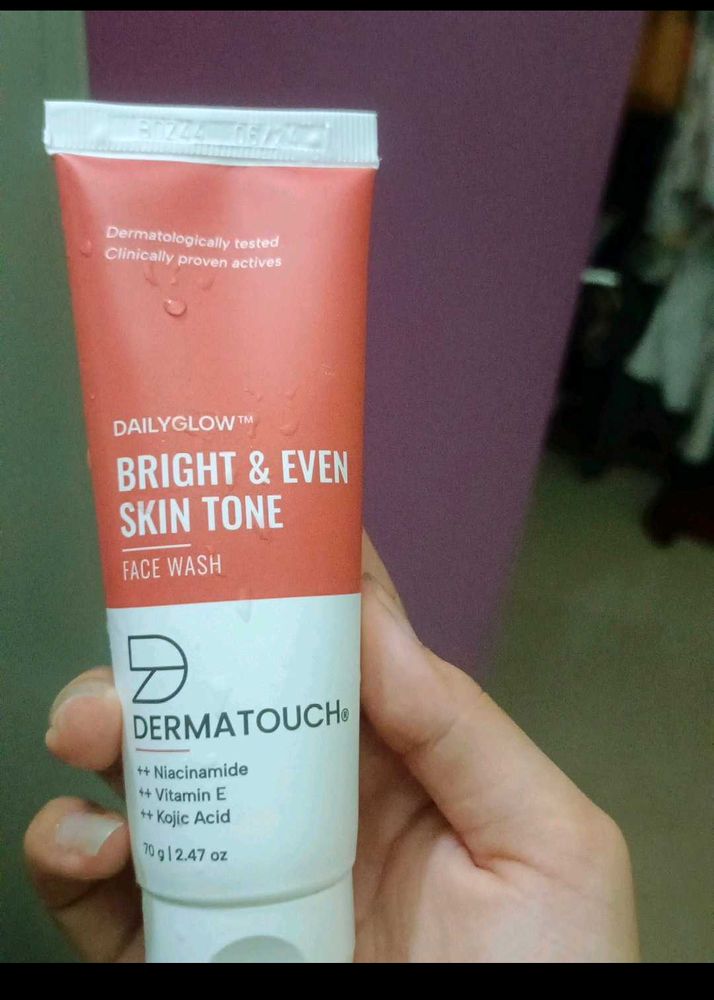 Dermatouch Brighting Face Cleanser.