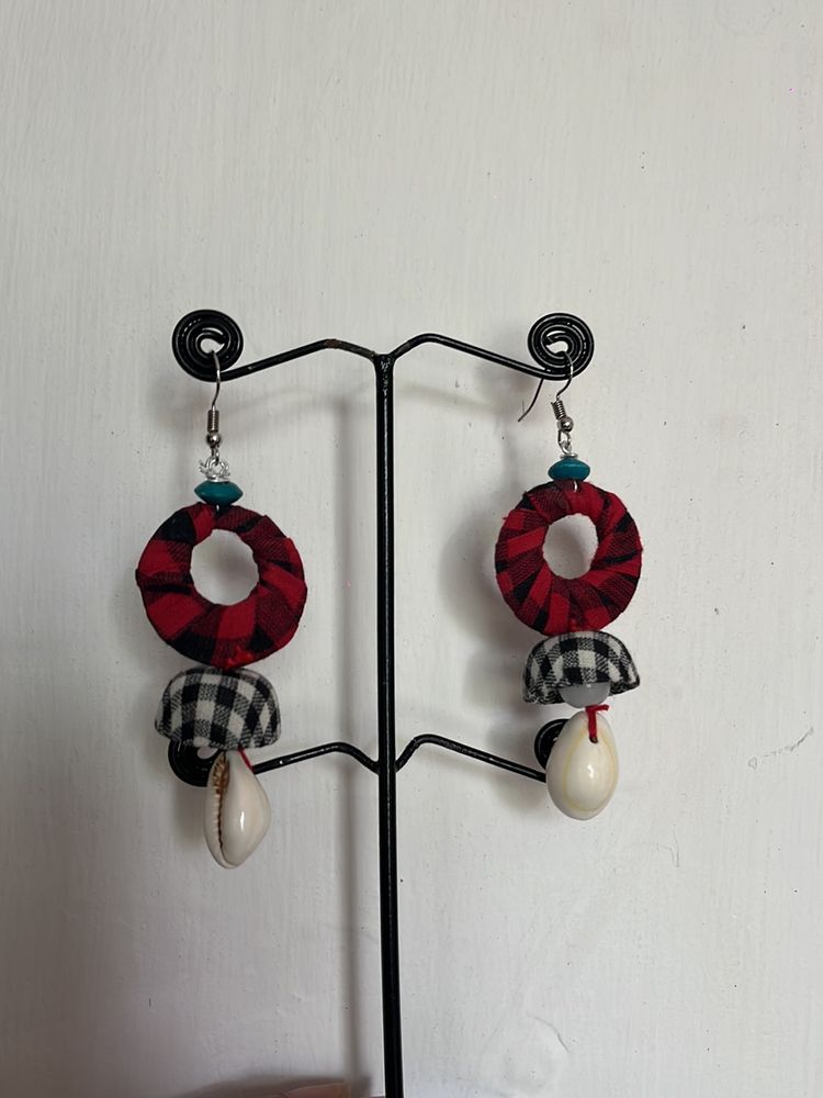 Shell Jhumkas