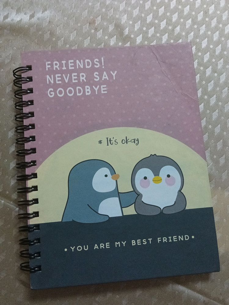 A Cute Diary For Overall Use